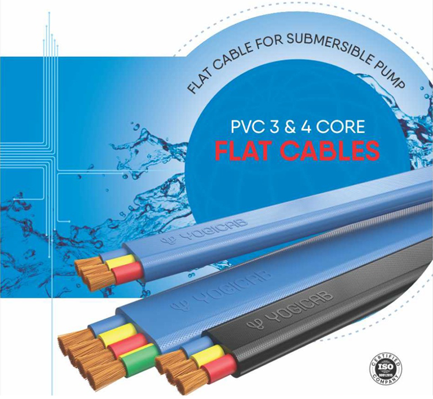 RUBBER 3 & 4 CORE FLAT CABLES EPDM